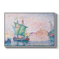 Venice, the Pink Cloud, 1909 - Floater Framed Canvas Print