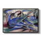 Dreaming Horse, 1913 - Floater Framed Canvas Print