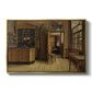 The Old Inn 'Het Loodshuis' in Antwerp, 1877 - Floater Framed Canvas Print