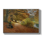 A Wooded Path in Autumn, 1902 - Floater Framed Canvas Print