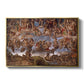 The Last Judgment (Charon's Boat and the Damned), 1536-1541 - Floater Framed Canvas Print