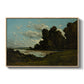 The River Loire at Nevers, 1901 - Floater Framed Canvas Print