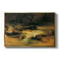Wildbach (Wild Stream) - Floater Framed Canvas Print