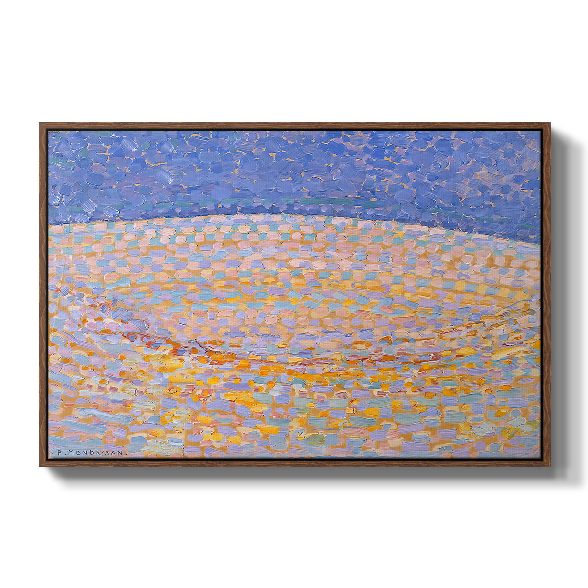 Dune III, 1909 - Floater Framed Canvas Print