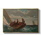 Breezing Up (A Fair Wind), 1873-1876 - Floater Framed Canvas Print