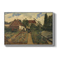 Garden of a Florist (The Flower Garden), 1864 - Floater Framed Canvas Print