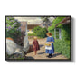 Summer Day in Jyllinge, 1922 - Floater Framed Canvas Print