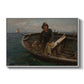 Fishermen from Rügen, 1882 - Floater Framed Canvas Print