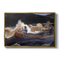 Shooting the Rapids, Saguenay River, 1905-1910 - Floater Framed Canvas Print