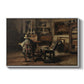 The Studio of Ferdinand De Braekeleer I, Father of the Painter, c. 1873-1885 - Floater Framed Canvas Print