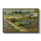 Garden at Arles, 1888 - Floater Framed Canvas Print