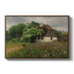 Farmhouse with Meadow Flowers, 1909 - Floater Framed Canvas Print