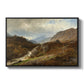 Mountain Landscape, 1864 - Floater Framed Canvas Print