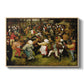 The Wedding Dance, c. 1566 - Floater Framed Canvas Print