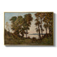 The Banks of the Allier, 1894 - Floater Framed Canvas Print