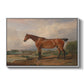 A Hunter in a Landscape, c. 1810 - Floater Framed Canvas Print