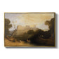 Linlithgow Palace, c. 1807 - Floater Framed Canvas Print