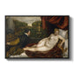 Venus with an Organist and a Dog, c. 1550 - Floater Framed Canvas Print
