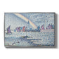 Entrance to the Port of Honfleur, 1899 - Floater Framed Canvas Print