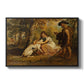 Measure for Measure, or The Biter Bit, 1840 - Floater Framed Canvas Print