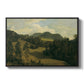 Landscape near Miesenbach, c. 1830 - Floater Framed Canvas Print