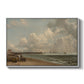 Yarmouth Jetty, 1822 - Floater Framed Canvas Print