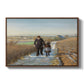 The Old Man and the Child, 1888 - Floater Framed Canvas Print