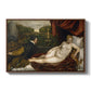 Venus with an Organist and a Dog, c. 1550 - Floater Framed Canvas Print