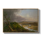 View from Mount Holyoke, Northampton, Massachusetts, after a Thunderstorm (Oxbow), 1836 - Floater Framed Canvas Print