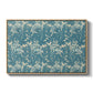 Tulip (Teal), 1875 - Floater Framed Canvas Print
