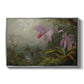 Two Sun Angel Hummingbirds on a Branch, c. 1890-1904 - Floater Framed Canvas Print