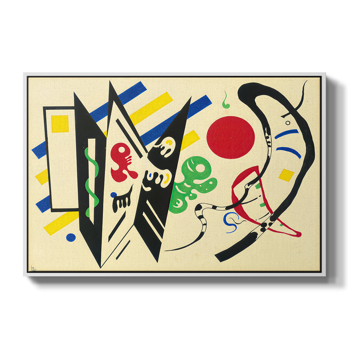 Reciprocity (Réciproque), 1935 - Floater Framed Canvas Print