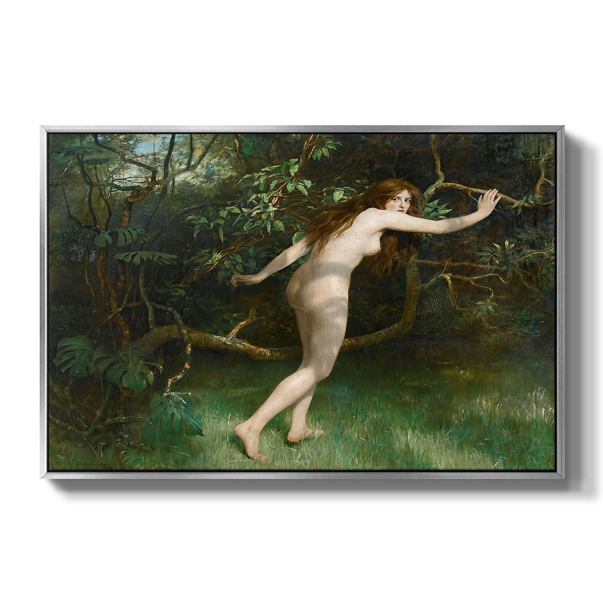Eve, 1911 - Floater Framed Canvas Print