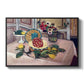 Still Life with Pineapple and Lemons, 1925 - Floater Framed Canvas Print