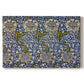 Canvas art print portraying a repeating pattern of birds and plants intertwined in dense decorative layout, set against a white background