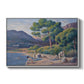 Bathers in Saint-Tropez, c. 1909 - Floater Framed Canvas Print