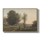 Landscape (Souvenir of les landes), c. 1872 - Floater Framed Canvas Print