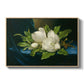 Giant Magnolias on a Blue Velvet Cloth, c. 1890 - Floater Framed Canvas Print