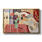 Woman with Anemones (Femme et anémones), c. 1920-1921 - Floater Framed Canvas Print