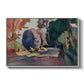 The Luxembourg Gardens, 1901 - Floater Framed Canvas Print