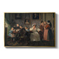 The Waagepetersen Family, 1836 - Floater Framed Canvas Print