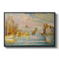 The Lighthouse at Groix, 1925 - Floater Framed Canvas Print