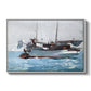Taking on Wet Provisions, 1903 - Floater Framed Canvas Print