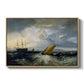 Sheerness as Seen from the Nore, 1808 - Floater Framed Canvas Print