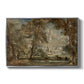 Salisbury Cathedral from the Bishop's Grounds, c. 1822-1823 - Floater Framed Canvas Print