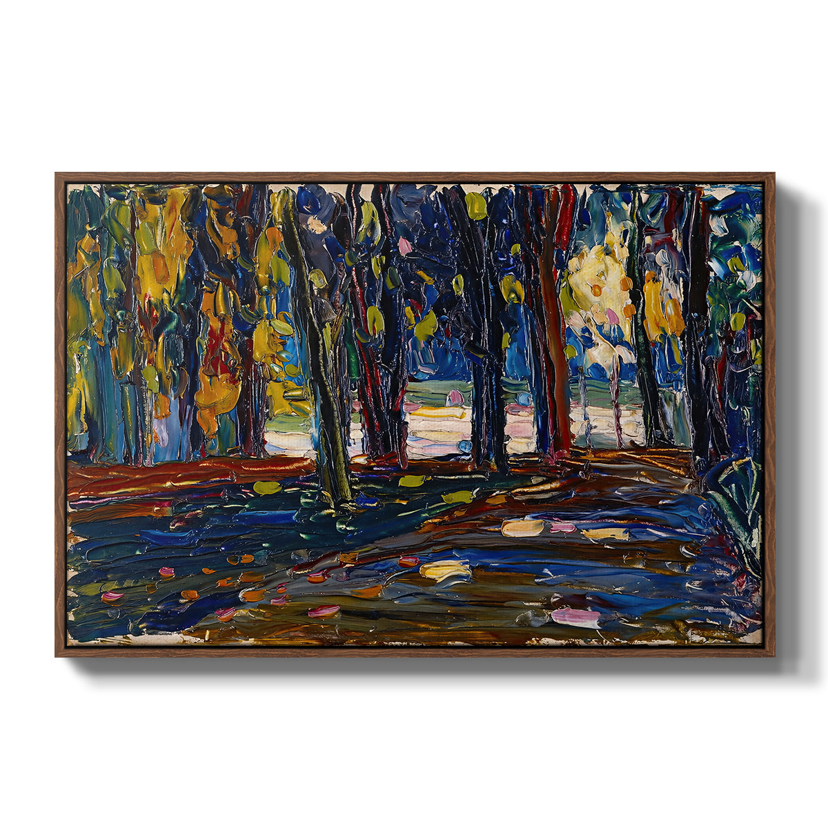 Autumn Study, 1908 - Floater Framed Canvas Print