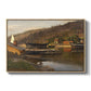 Landingsbrygge Husvik, Drøbak, 1875 - Floater Framed Canvas Print