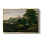 The Course of Empire: The Arcadian or Pastoral State, 1834 - Floater Framed Canvas Print