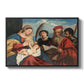 Mary and Child with Saints Stephen, Jerome and Maurice, c. 1510 - Floater Framed Canvas Print
