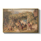 Figures and Animals in a Vineyard, c. 1829 - Floater Framed Canvas Print